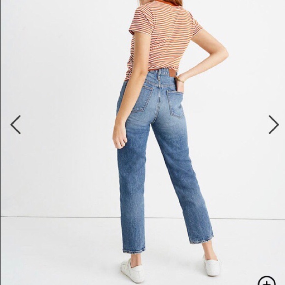Madewell Classic straight jeans in peralta wash